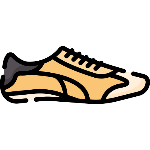 Zapatos para correr icono gratis