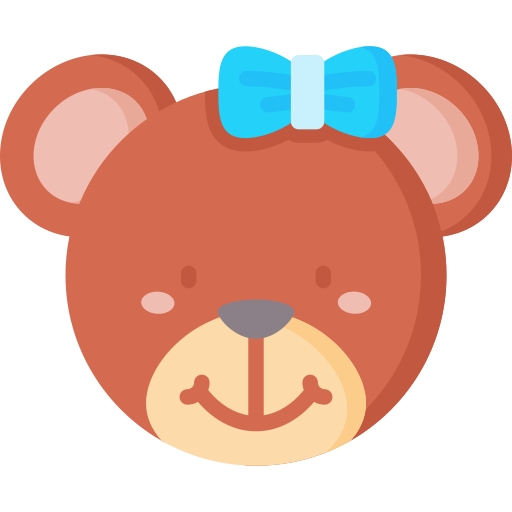 oso de peluche icono gratis