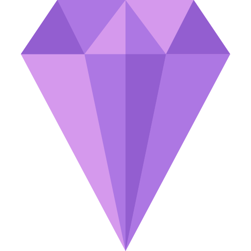 Diamond Basic Straight Flat icon