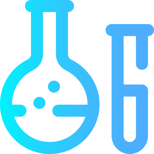 Chemistry Super Basic Omission Gradient icon