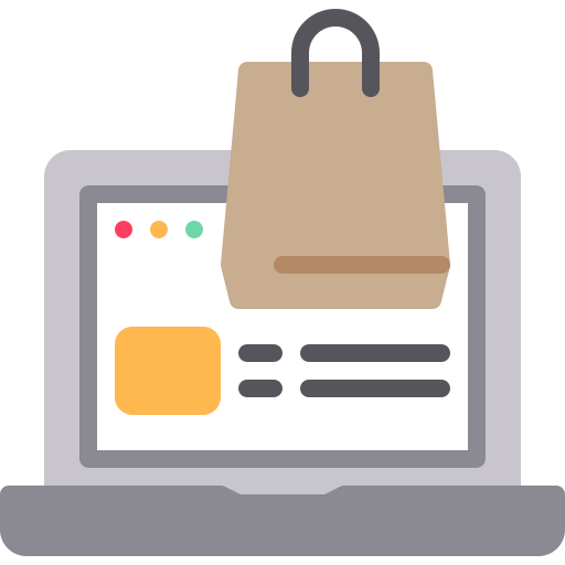 magasin en ligne Icône gratuit magasin en ligne Icône gratuit