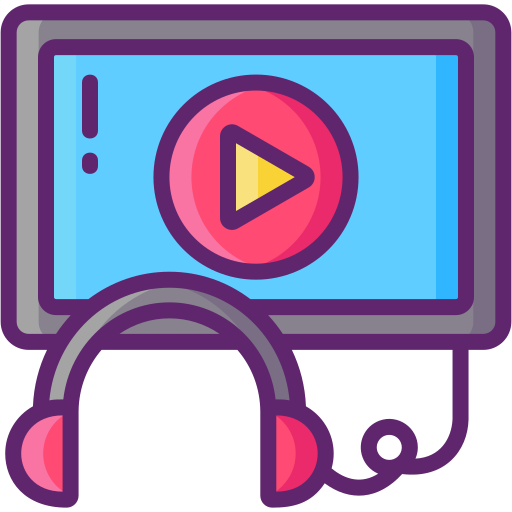Audio course free icon Audio course free icon