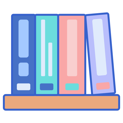 Book shelf - Free education icons