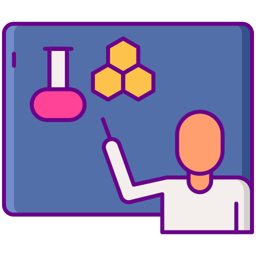 Chemistry Flaticons Lineal Color Icon 0278
