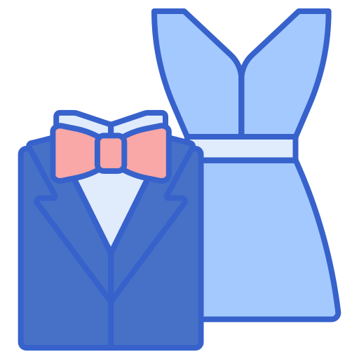 Dress code Flaticons Lineal Color icon