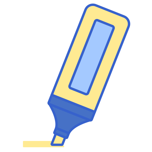 Highlighter free icon