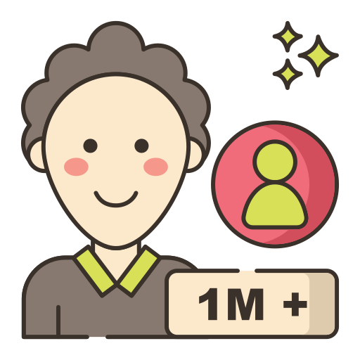Mega influencer free icon Mega influencer free icon