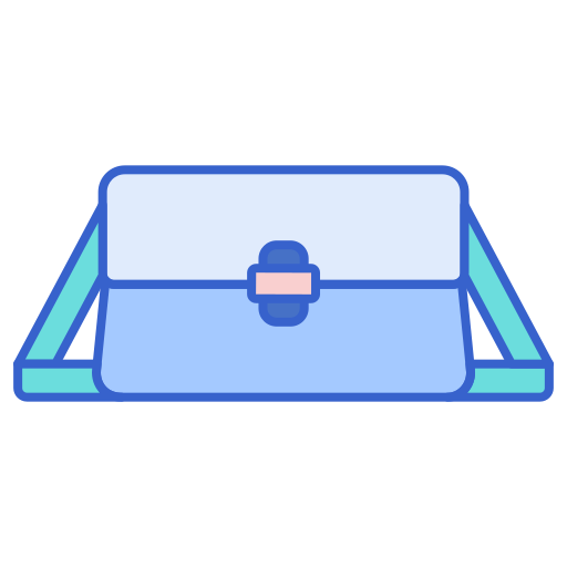 Bag icon Flaticons Lineal Color