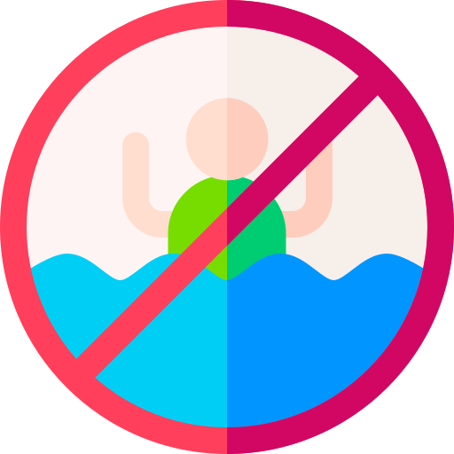 ne pas nager Icône gratuit ne pas nager Icône gratuit