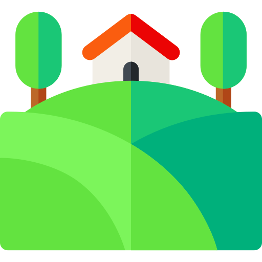 House Basic Rounded Flat icon