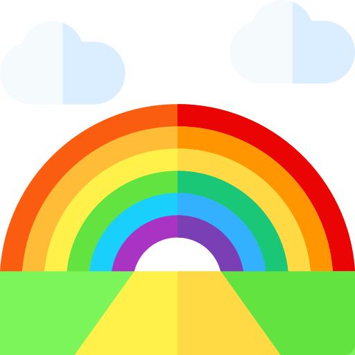 Arco iris icono gratis