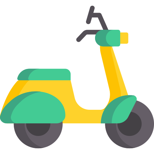 Scooter icono gratis