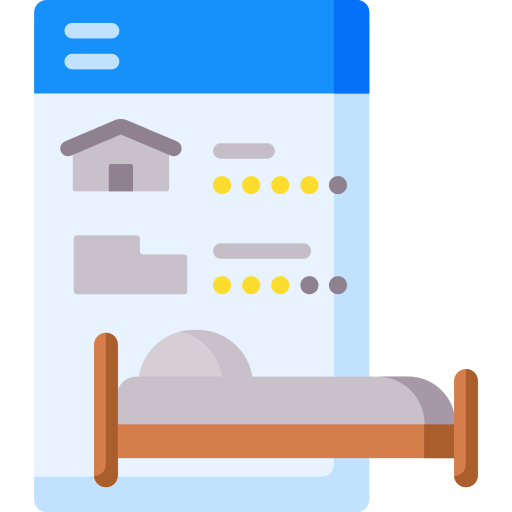 Accomodation free icon Accomodation free icon