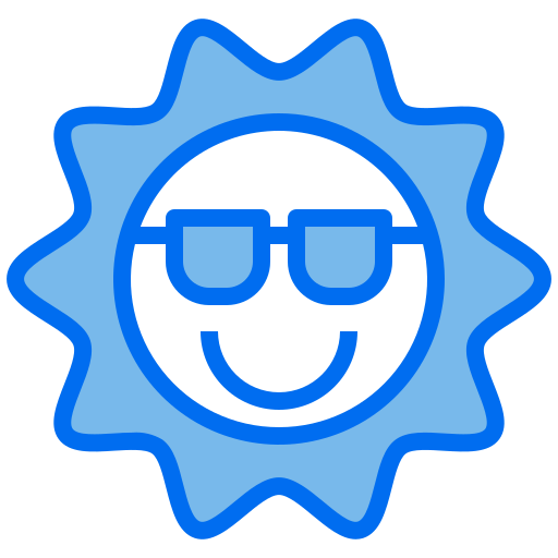 Sun Payungkead Blue icon