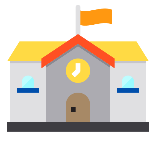 Colegio icono gratis