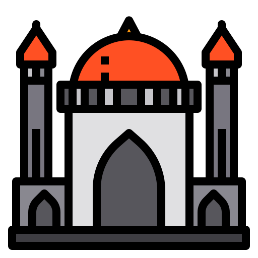 Mosque free icon Mosque free icon