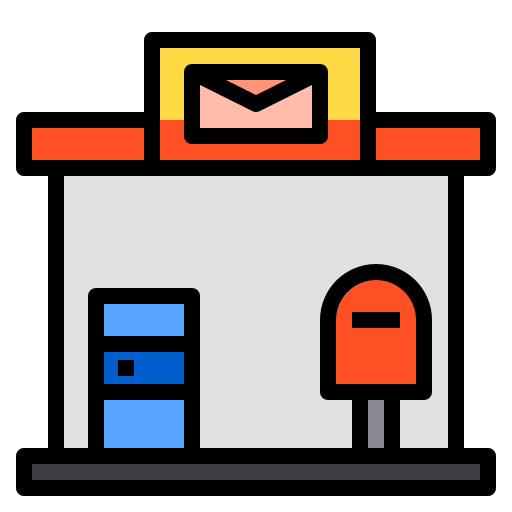 Post office free icon Post office free icon