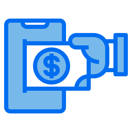 Online money free icon