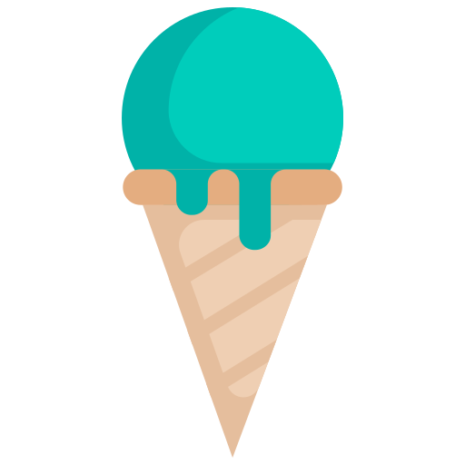 Ice cream Kosonicon Flat icon