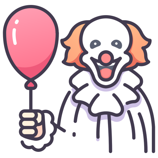 Payaso icono gratis