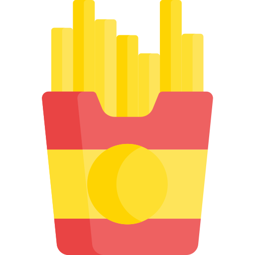 Francés fritas icono gratis