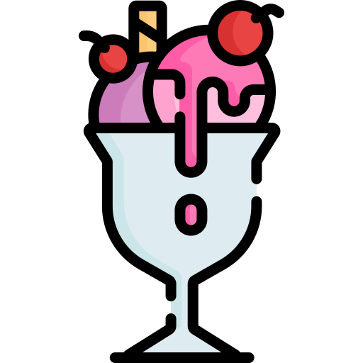 Sundae Special Lineal color icon