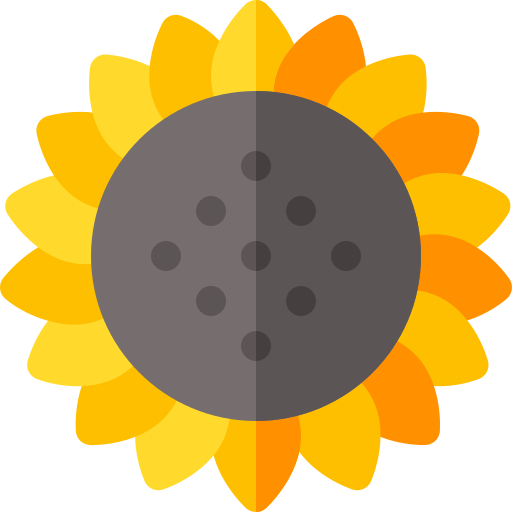 Girasol icono gratis