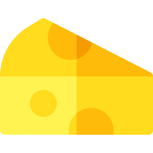 Cheese Basic Rounded Flat icon