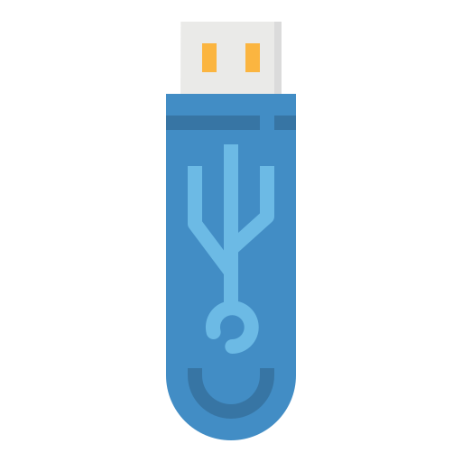 Una unidad flash USB icono gratis