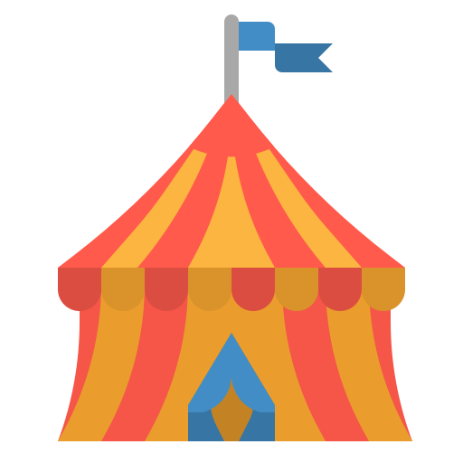 Circus - Free buildings icons