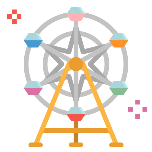 Ferris wheel free icon Ferris wheel free icon