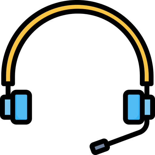 Auriculares de la música icono gratis