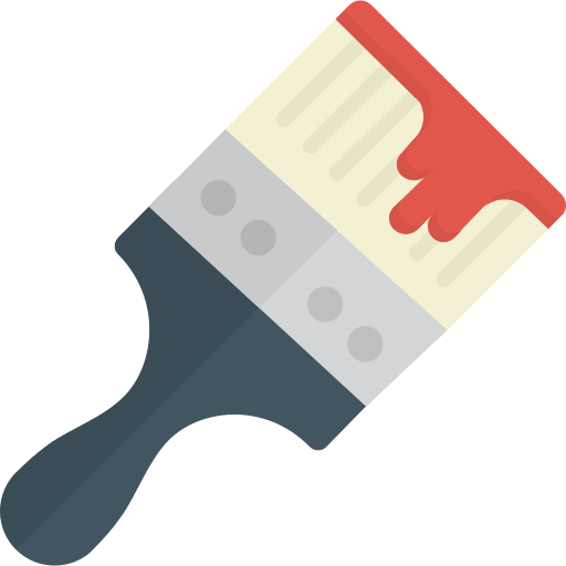 paint brushes and paint png