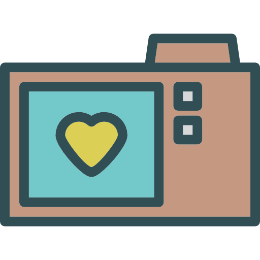 cámara fotográfica icono gratis