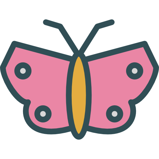 mariposa icono gratis