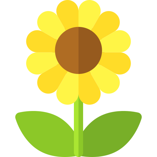 Girasol icono gratis