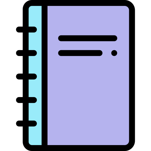 Cuaderno icono gratis