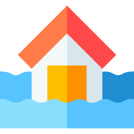 Flood free icon Flood free icon