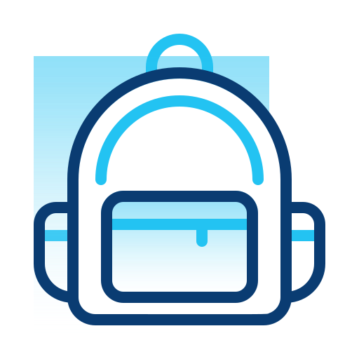 Backpack - free icon