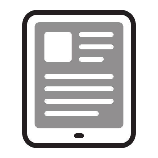 libro electronico icono gratis