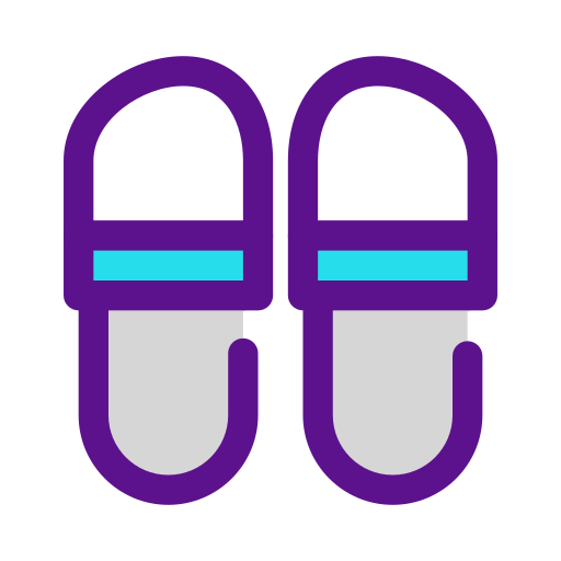 Slippers - free icon