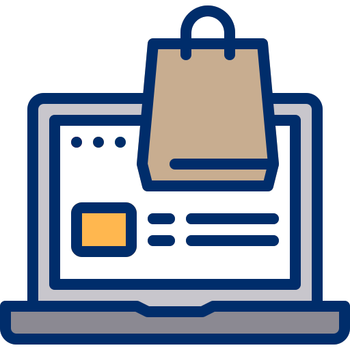 magasin en ligne Icône gratuit magasin en ligne Icône gratuit