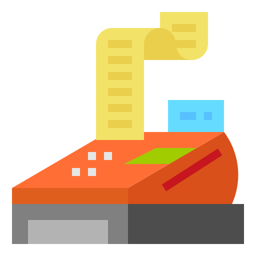 출납원 무료 아이콘