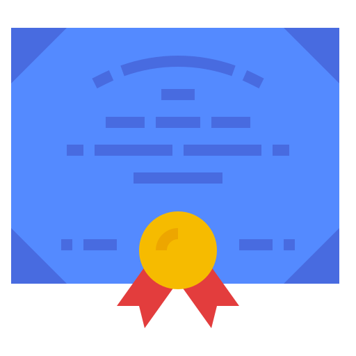 Diploma icono gratis