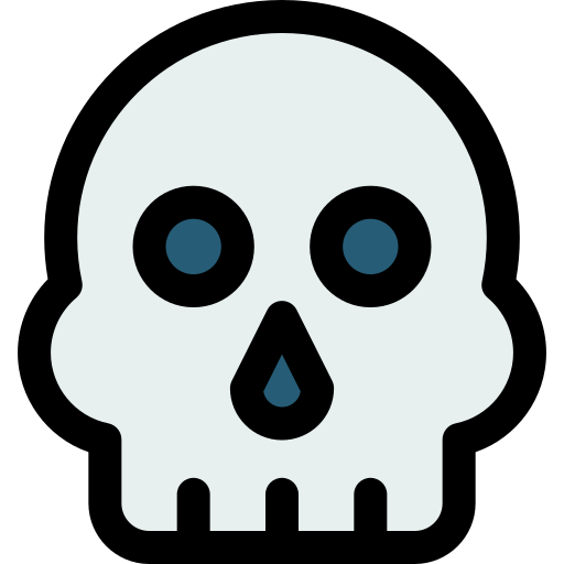 Death Generic Outline Color icon