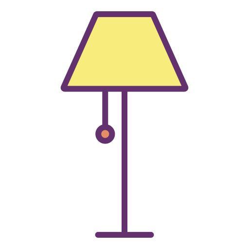 Luminária, abajur grátis ícone