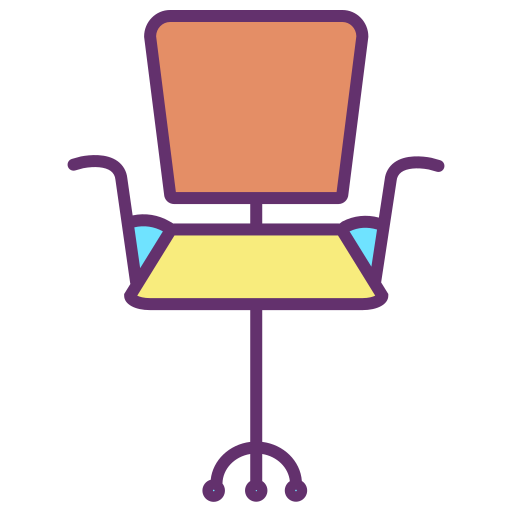 Cadeira de escritório grátis ícone Cadeira de escritório grátis ícone