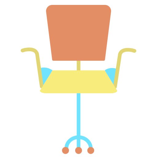 Cadeira de escritório grátis ícone