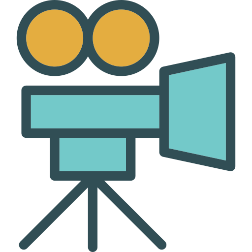 camara de video icono gratis