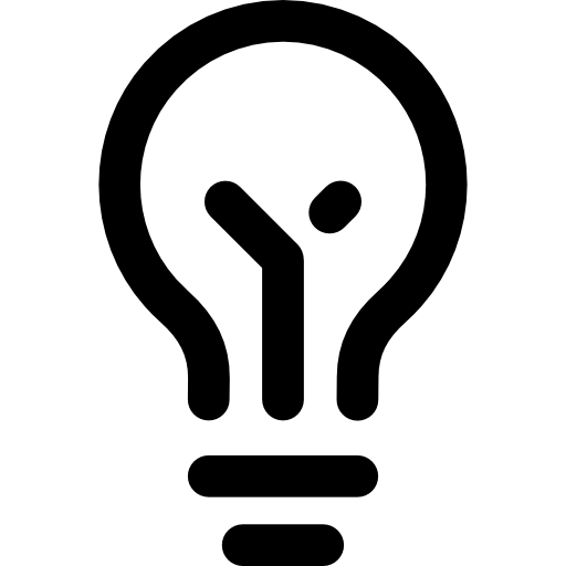Die glühbirne - Kostenlose technologie Icons